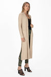 Cinched Long Knit Cardigan