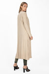 Cinched Long Knit Cardigan