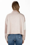 Exposed Seams Colorblock Jacket