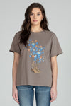 Cowgirl Boots Flower Tee