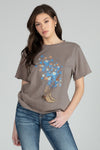 Cowgirl Boots Flower Tee