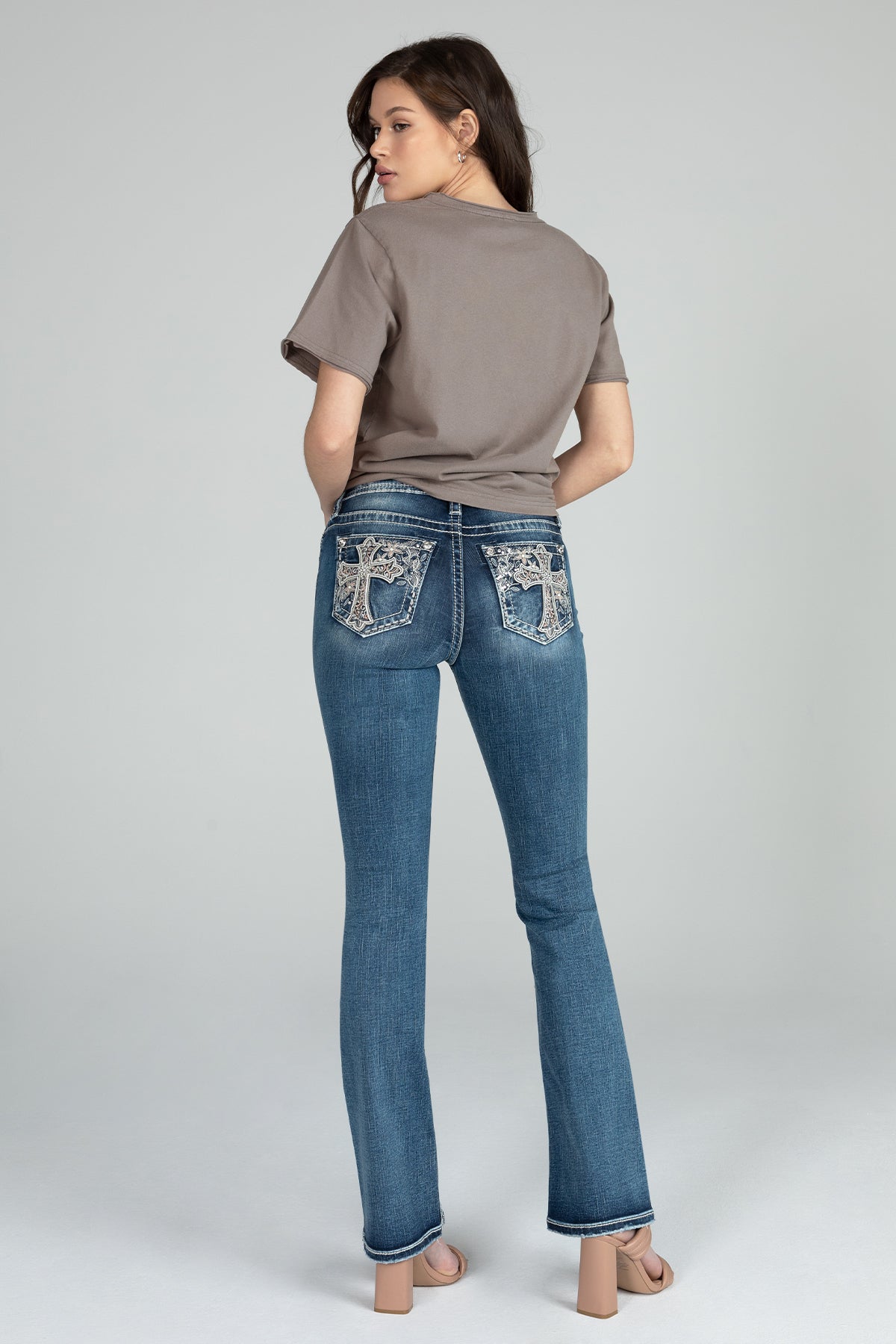 Cowgirl Boots Flower Tee