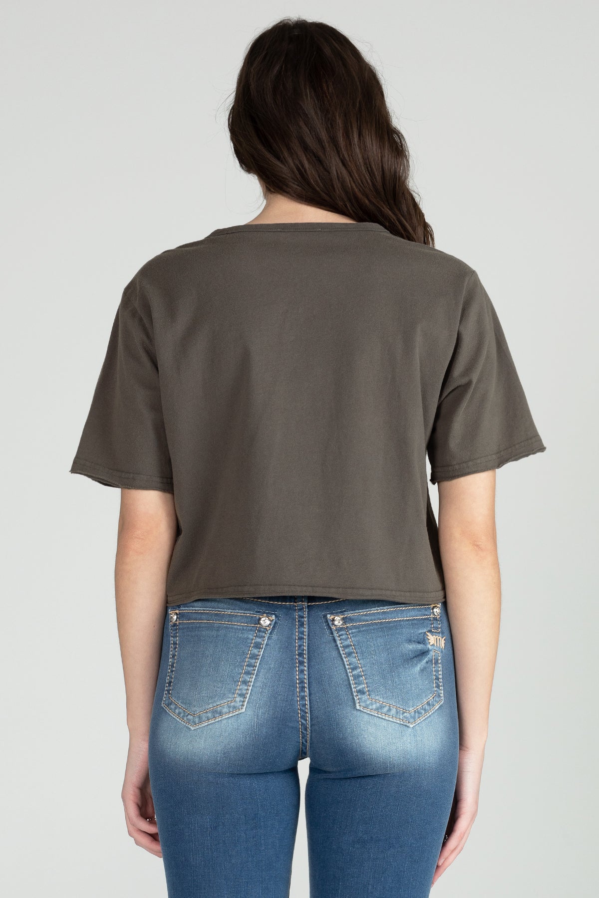 Dibs On The Cowboy Crop Tee