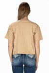 "ALL AMERICAN COWGIRL" Cropped Tee