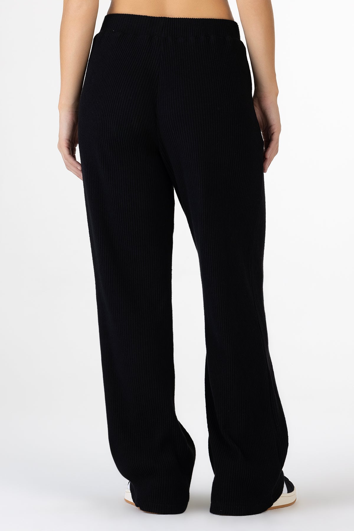 Nara Ribbed Sweatpants | Only $59.00 | Black, Heather Grey, Cream