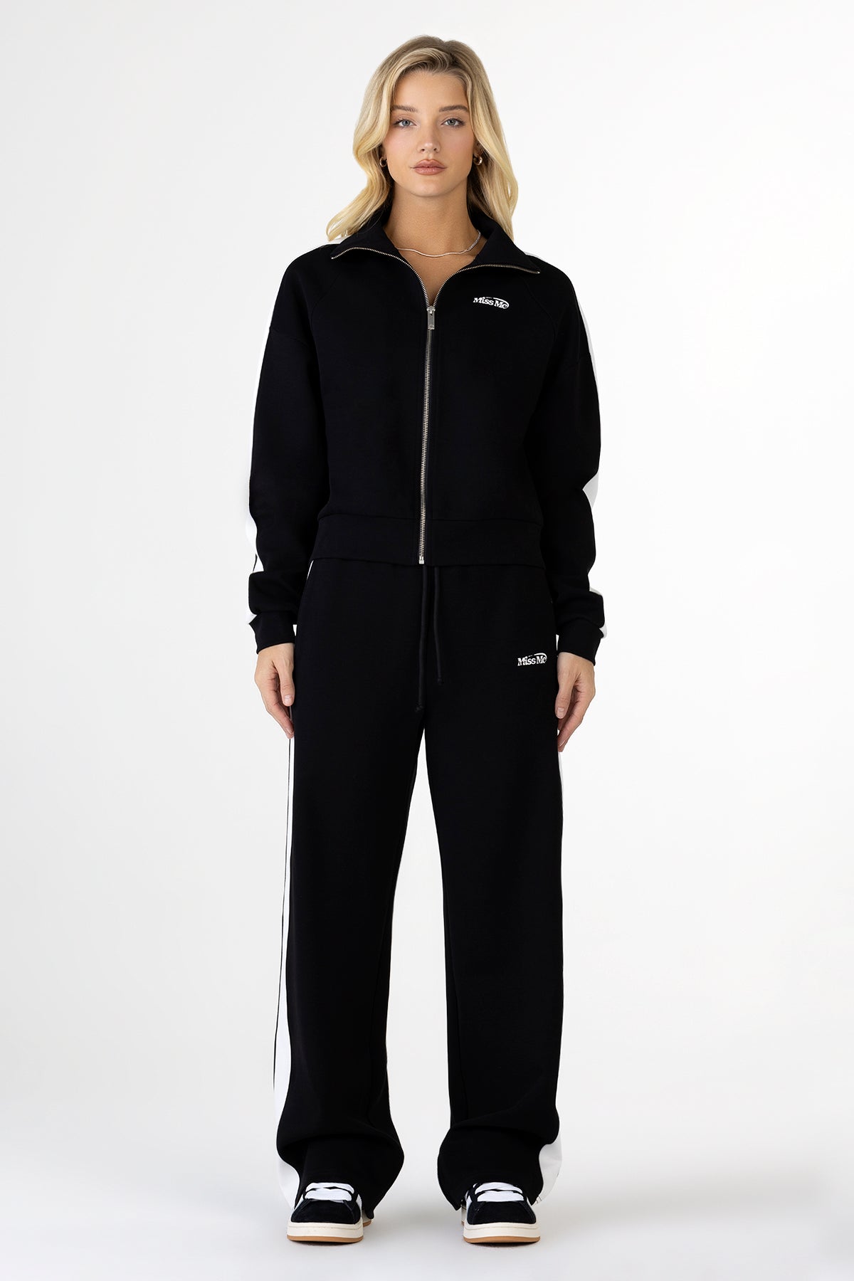 Leryn Track Pants | Only $69.00 | Black | Miss Me