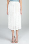 Midi Lace Skirt