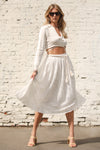 Midi Lace Skirt