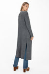 Speckled Knit Long Cardigan