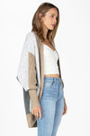 Colorblock Cocoon Cardigan