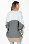 Colorblock Cocoon Cardigan