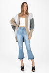Colorblock Cocoon Cardigan