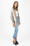 Colorblock Cocoon Cardigan