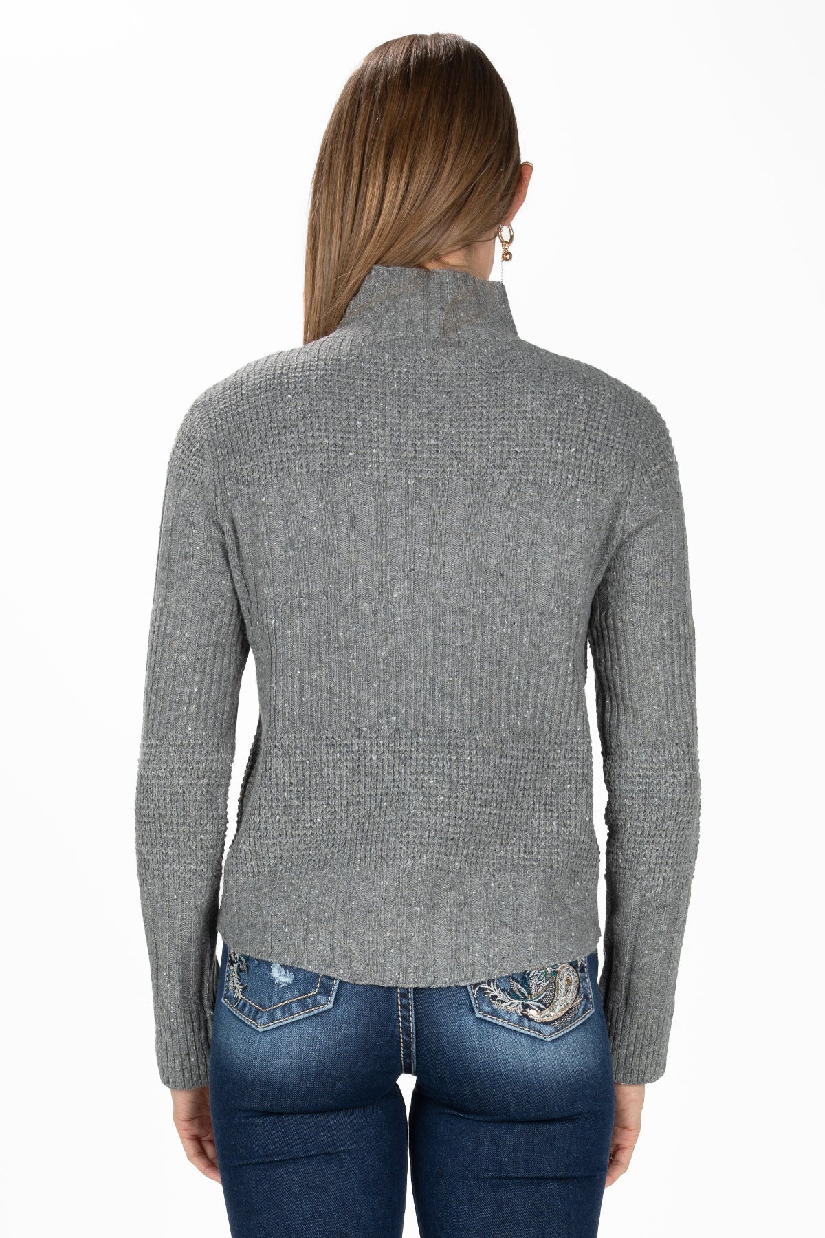 Speckled Knit Sweater