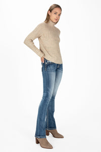 Speckled Knit Sweater