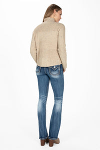 Speckled Knit Sweater