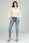 V-Neck Crochet Top