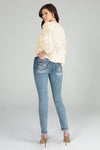 V-Neck Crochet Top