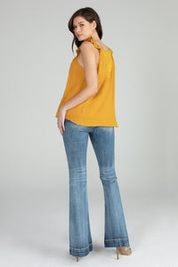 Woven Lace & Crochet Top
