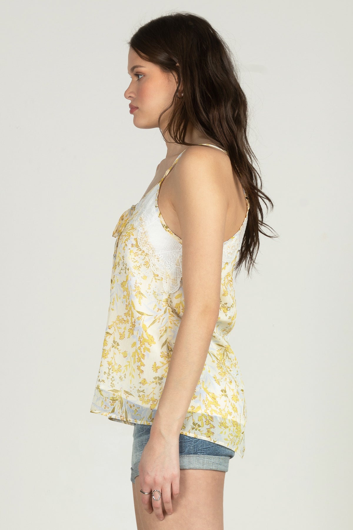 Multi Floral Lace Cami
