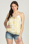 Multi Floral Lace Cami