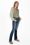 Crochet Paisley Cropped Top