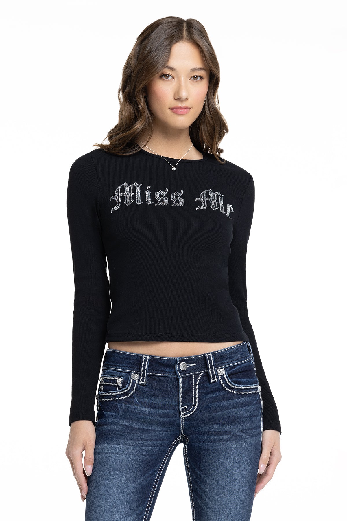 Gennie Z Long Sleeve Top | Only $44.80 | Red, Black, Off White