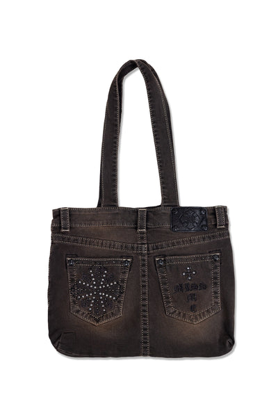 トートバッグ Black Label Denim Tote Bag Check Lining TB2401_2_grande.jpg?v=1762885244