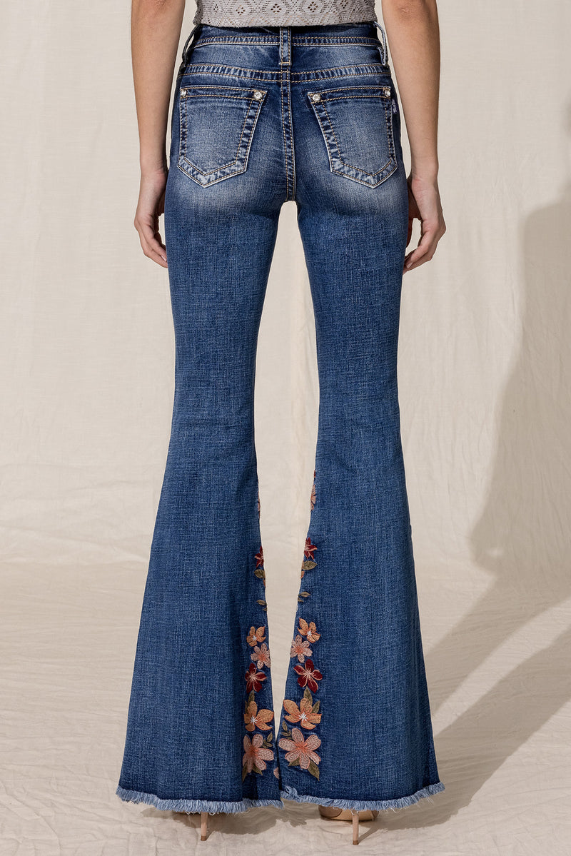 High Rise Boho Flare