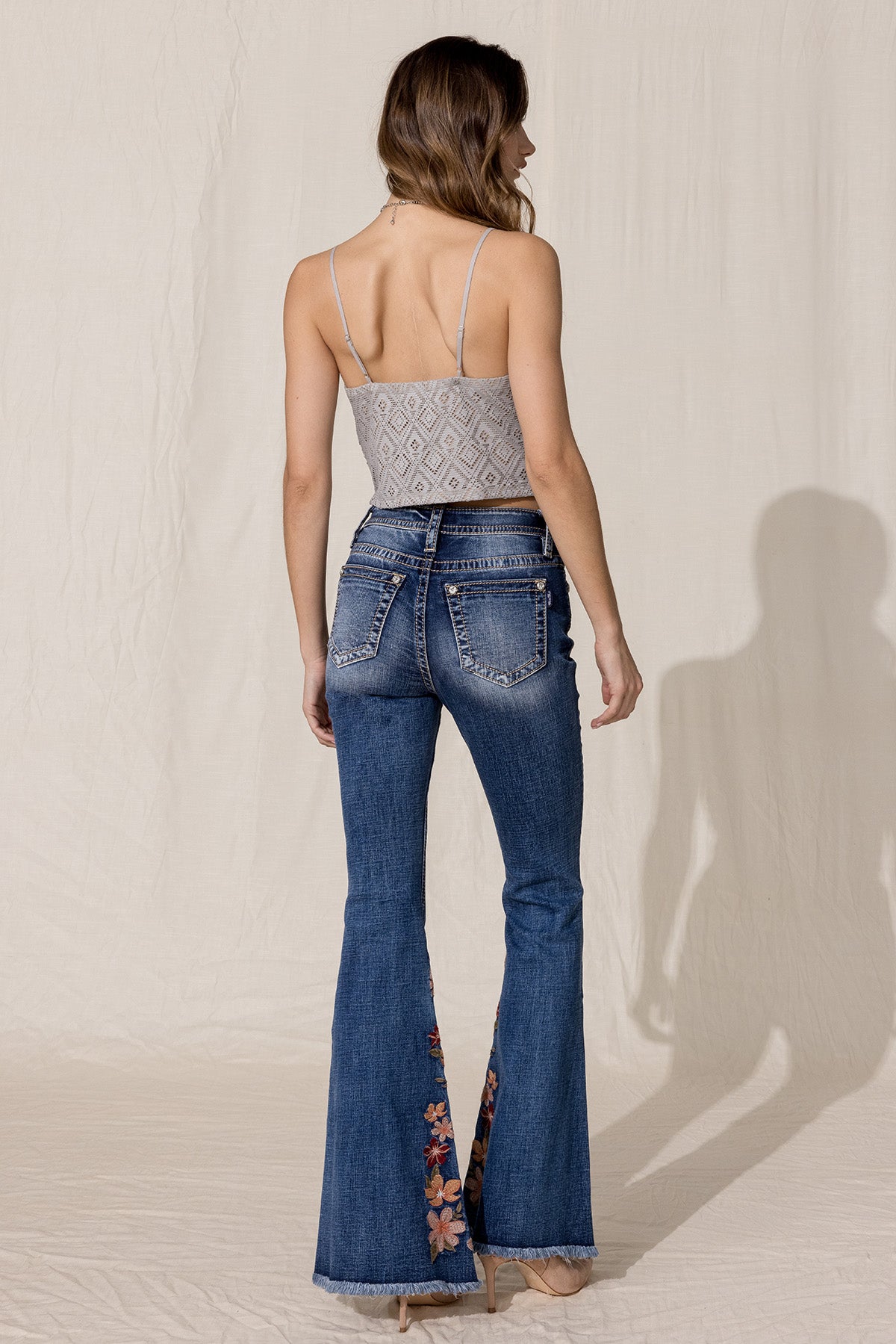 High Rise Boho Flare