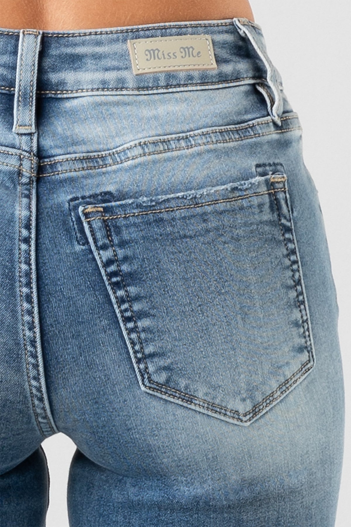 pocket, Medium Wash
