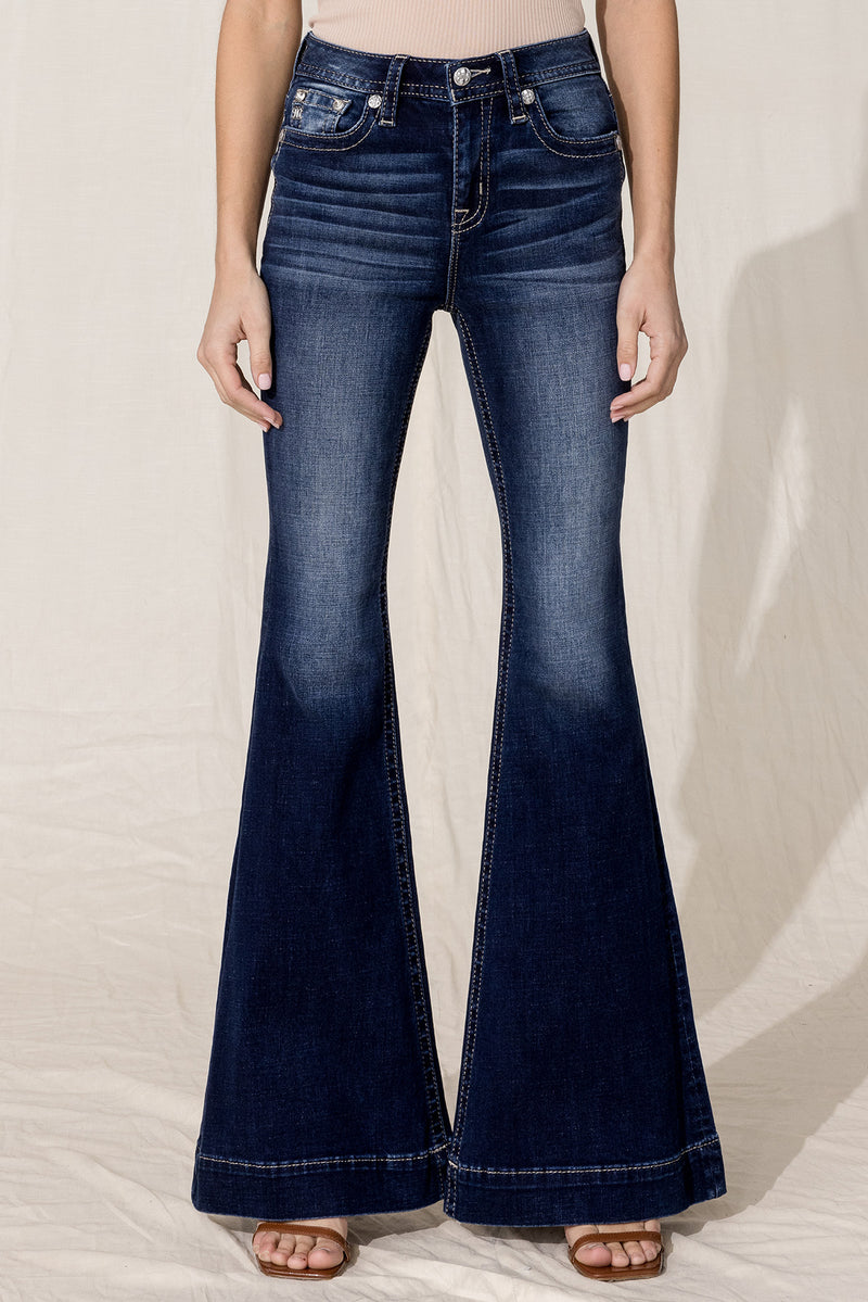 front, Dark Wash