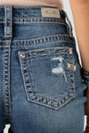 pocket, Medium Wash