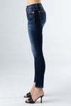Classic Dark Wash Skinny Jeans