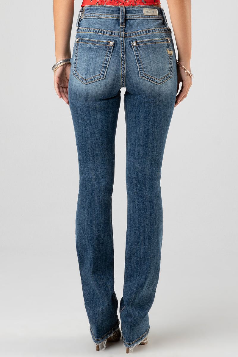 back, Medium Wash