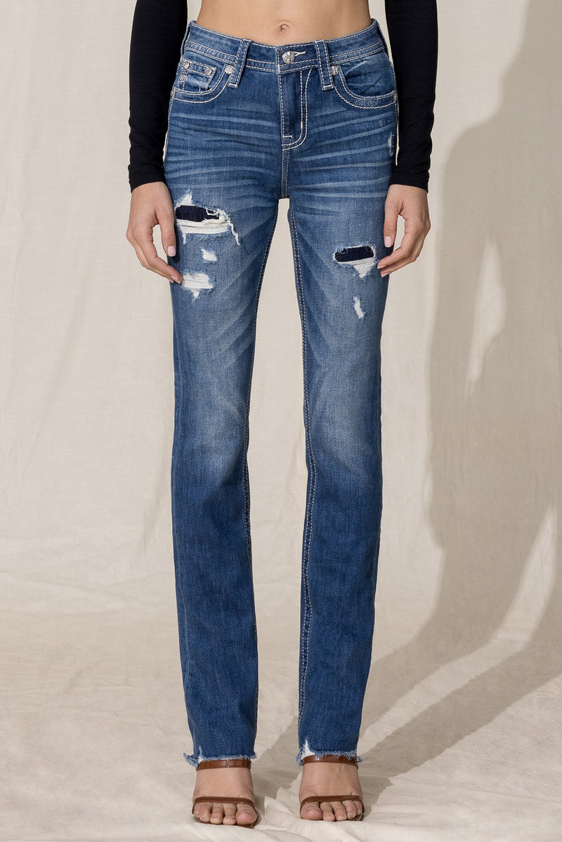 front, Medium Blue