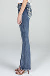 Aztec Cross Bootcut Denim