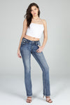 Aztec Cross Bootcut Denim