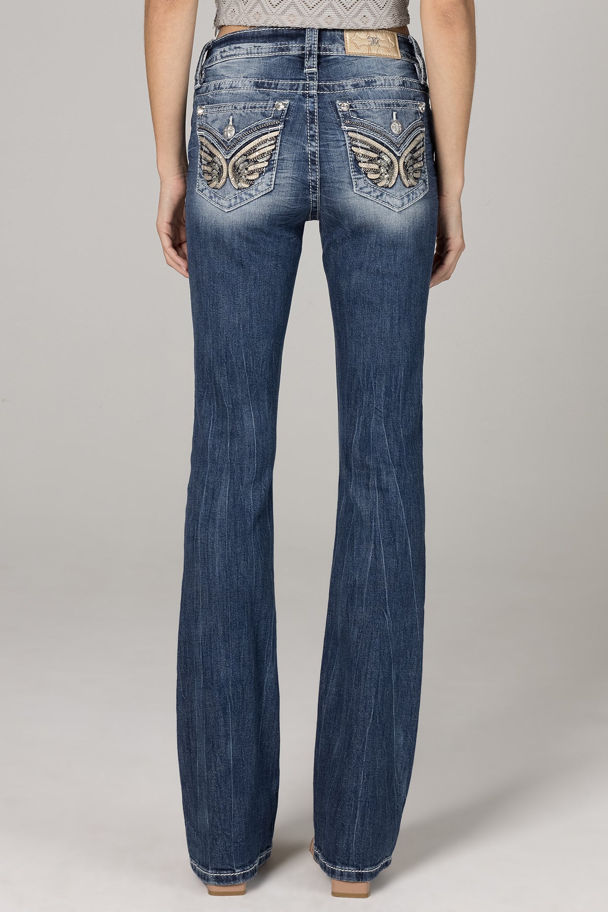 back, Medium Wash