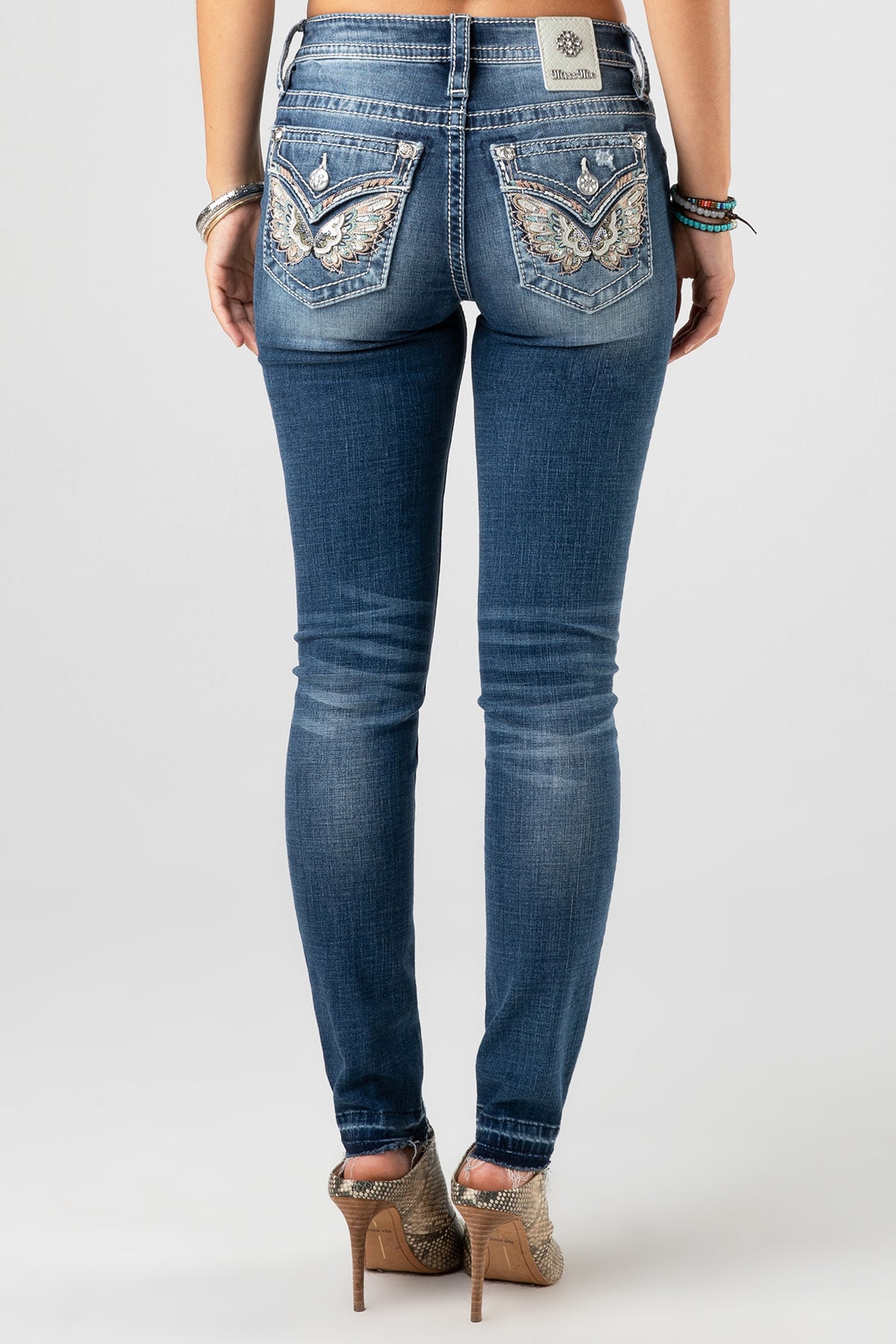 back, Medium Wash