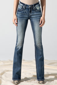 front, Dark Wash