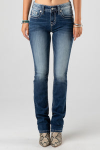 front, Medium Wash