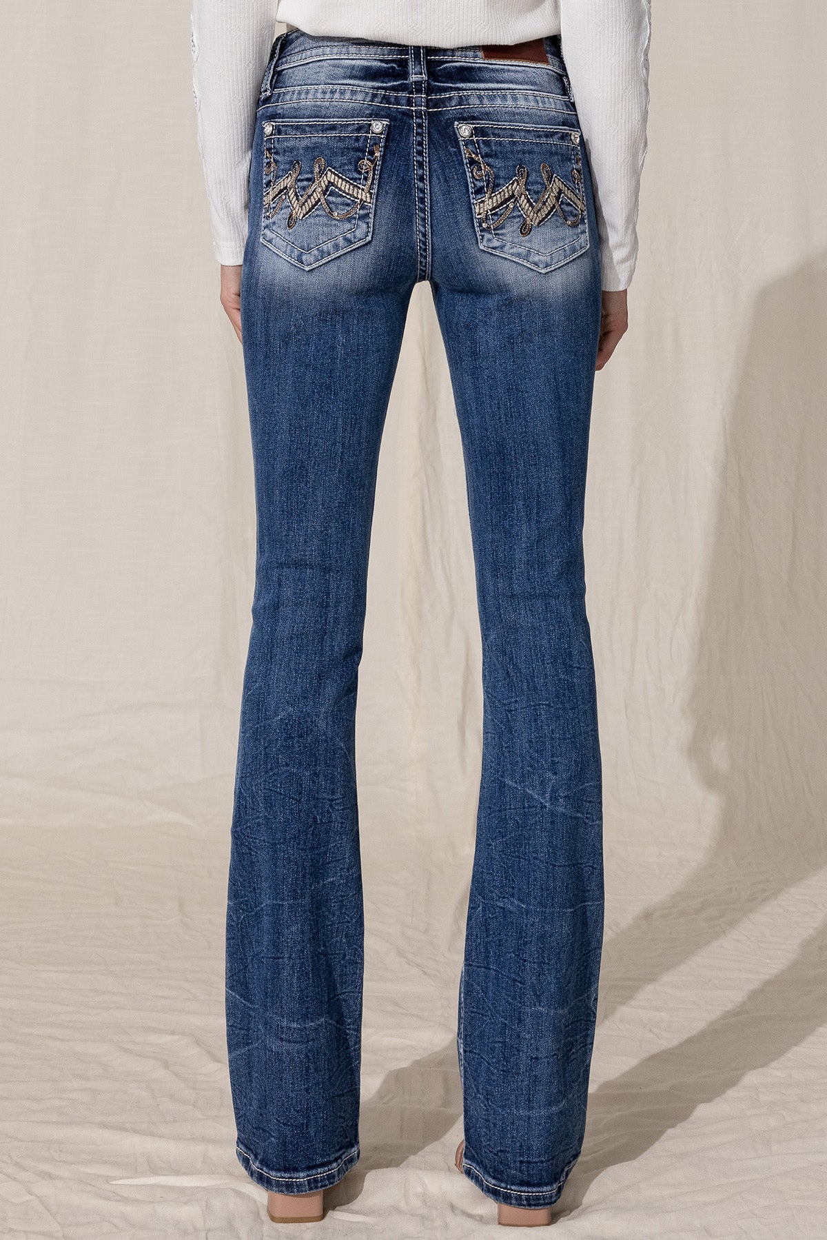 back, Medium Blue