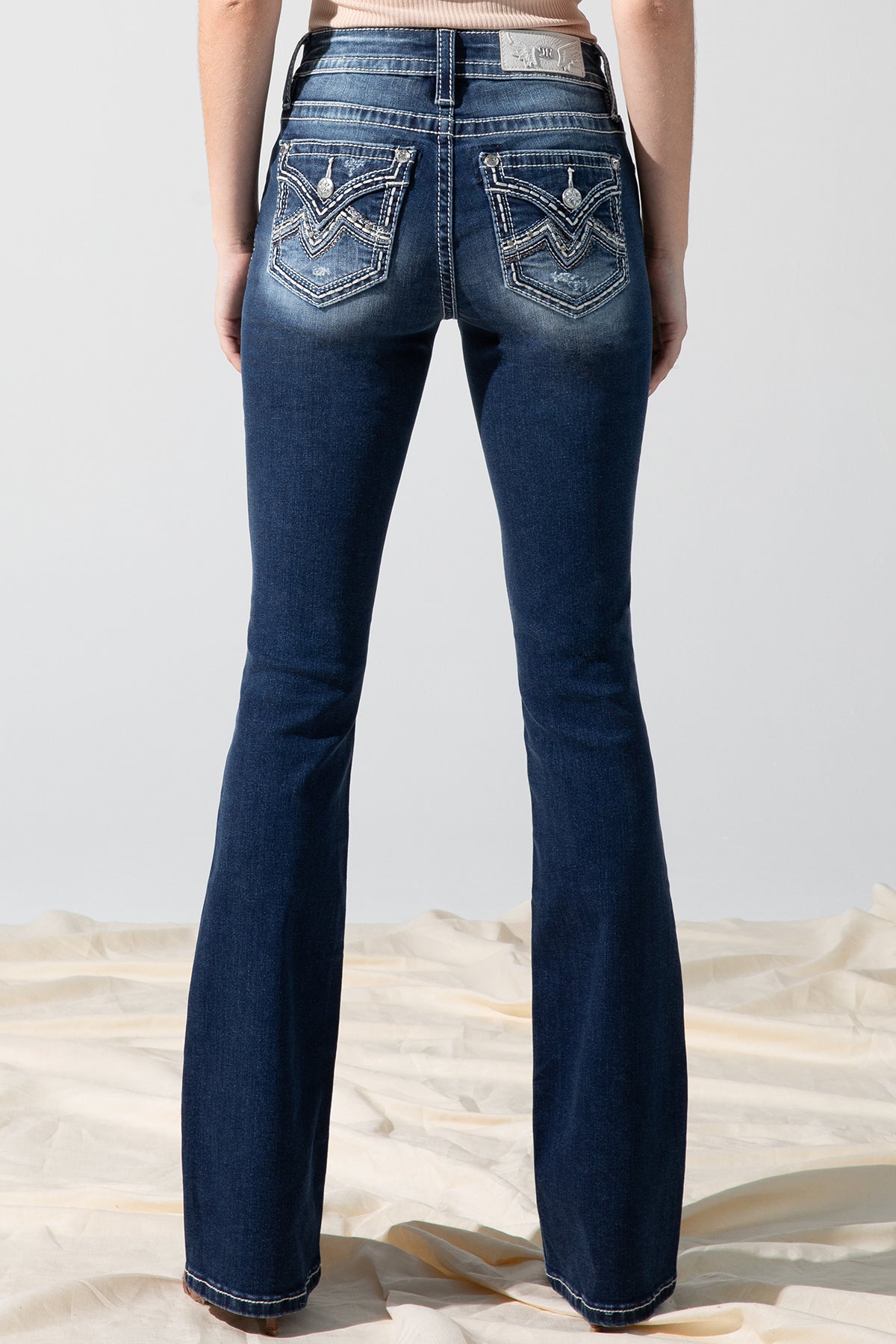 back, Medium Wash
