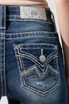 pocket, Medium Wash
