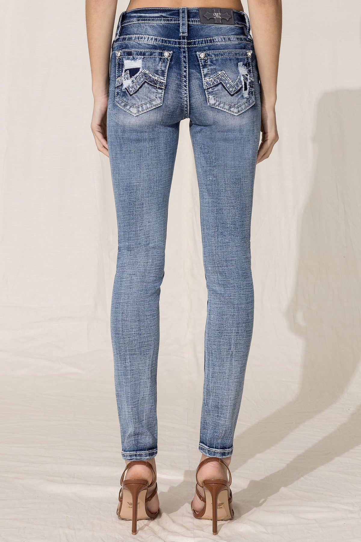 back, Medium Wash