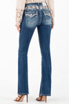 back, Medium Blue