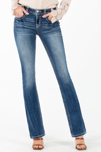 front, Medium Blue