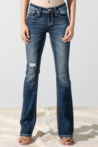 front, Dark Wash