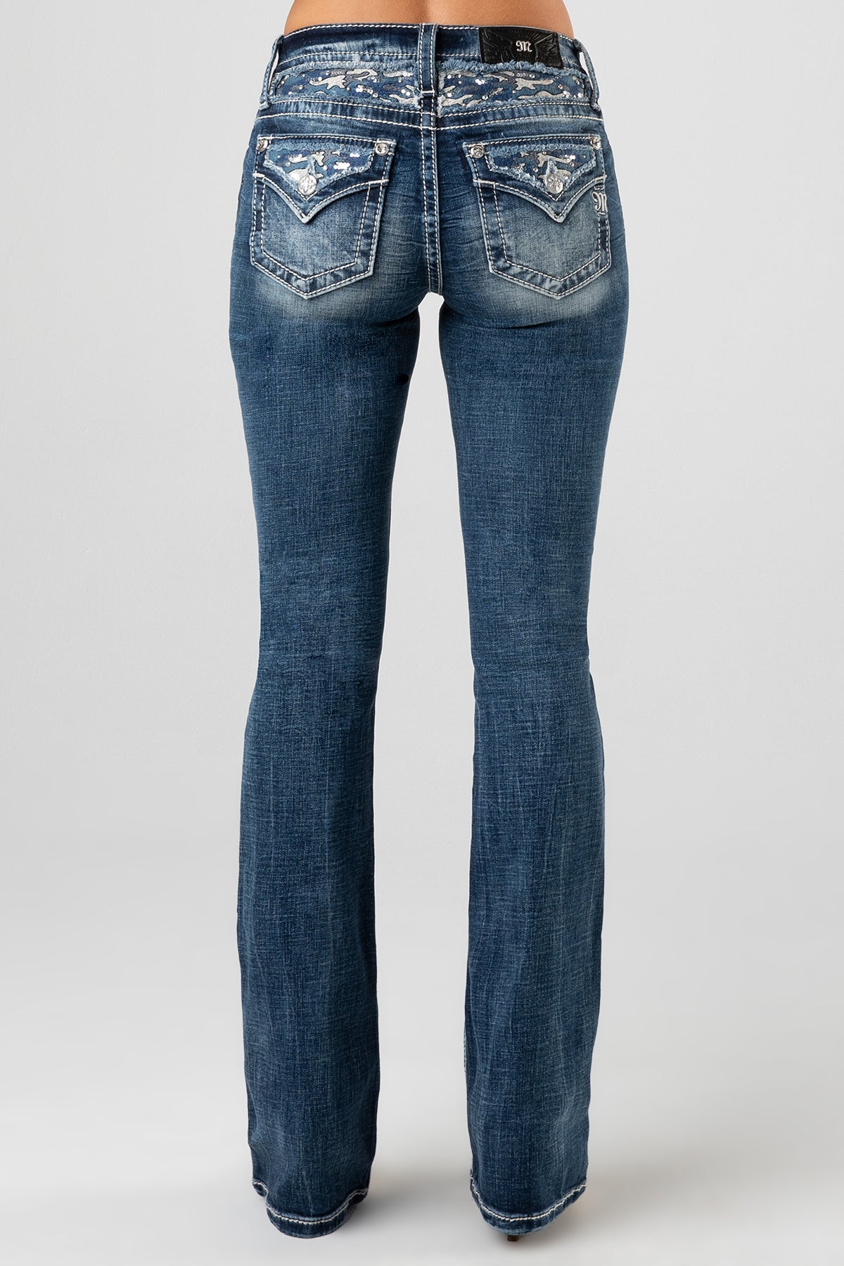 back, Medium Wash